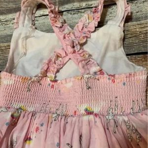Unicorn pink girls dress 4